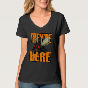 Sie sind hier Cicadas Brood X 2021 Funny Cicada Lo T-Shirt