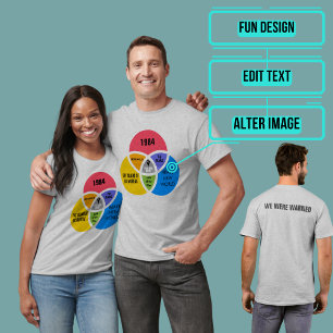 Sie sind hier Dystopian Future Mashup Ver 03 T-Shirt