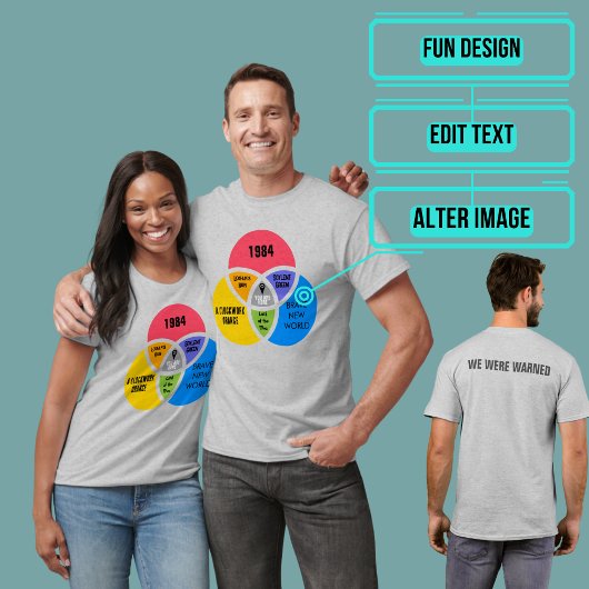 Sie sind hier Dystopian Future Mashup Ver 04 T-Shirt