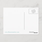 Sie sind hier - hellgelb postkarte (Rückseite)