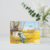 Sie sind hier postkarte (Stehend Vorderseite)