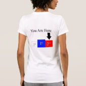Sie sind hier T-Shirt (Rückseite)