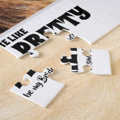 Sie sind Hübsch - Funny Bridesmaid Vorschlag Foto Puzzle (Seite)