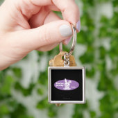 Sie sind hübsches hässliches schlüsselanhänger (Hand)