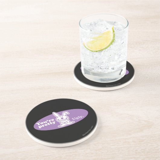 Sie sind hübsches hässliches untersetzer (Seite)