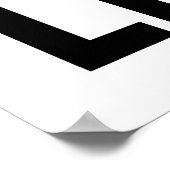 Sie sind Ihr einziges Motivierend Angebot weiß Poster (Ecke)