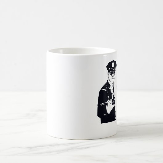 Sie sind Ihre Grammatik-Polizei Kaffeetasse (Mittel)