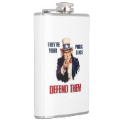 Sie sind Ihre öffentlichen Lands verteidigen sie O Flachmann (Rechts)