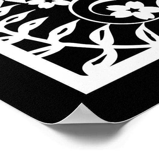 Sie sind immer ein beliebtes Papier Cut Style Post Poster (Ecke)