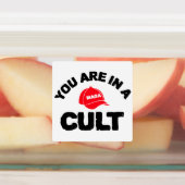 Sie sind in einem Kult + FDT | Widerstandsstreifen Etiketten (Befestigt)