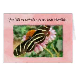 Sie sind in meinen Gedanken während der