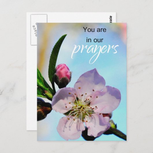 Sie sind in unserer Gemeinde der Gebetskirche Postkarte (Vorne/Hinten)