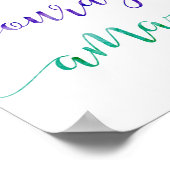 Sie sind Inspirierend Kunstdruckerei Poster (Ecke)