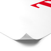 Sie sind kein Trespasser mehr, Sie sind ein Ziel Poster (Ecke)