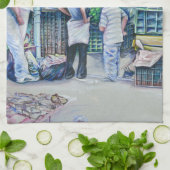 Sie sind keine Mädchen, sie sind Frauen Geschirrtuch (Gefaltet)