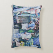 Sie sind keine Mädchen, sie sind Frauen Zierkissen (Rückseite(Vertikal))