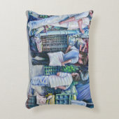 Sie sind keine Mädchen, sie sind Frauen Zierkissen (Vorderseite(Vertikal))