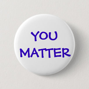 Sie sind Knopf von Bedeutung Button