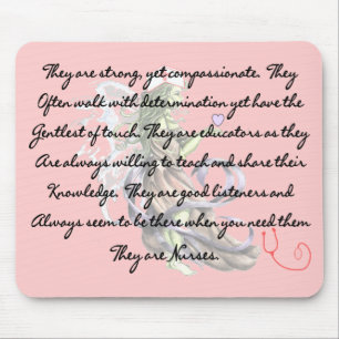 Sie sind Krankenschwestern.  Mousepad