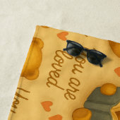 Sie sind lieben - gemütliche Bären Reading Beach H Strandtuch (Beispiel)