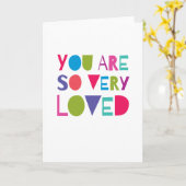 Sie sind lieben süße Grußkarte moderne Liebe Karte (Gelbe Blume)