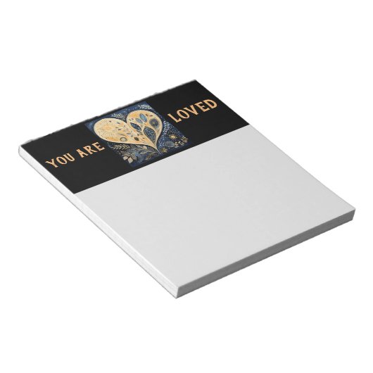 Sie sind liebenswürdig Notepad Notizblock (angewinkelt)