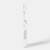 Sie sind liebenswürdige Blume Aro Pride Lettering iPhone Hülle (Linke Seite)