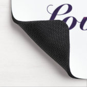 Sie sind Liebesaufkleber1 Mousepad (Ecke)