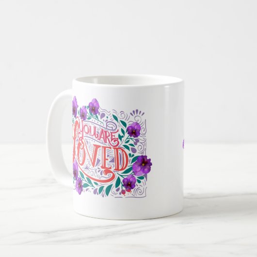 SIE SIND LIEBT KAFFEETASSE (Vorderseite Links)