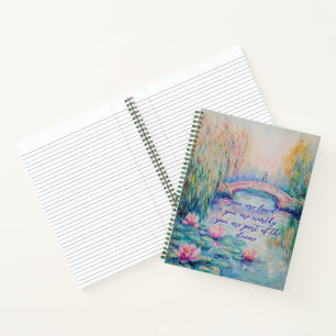 Sie sind Love Monet Inspiriert Spiral-Notebook Notizblock