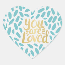 Sie sind Love Positivity Zitat Gold Typografie