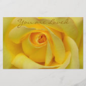 Sie sind Loved_ Briefpapier (Vorderseite)