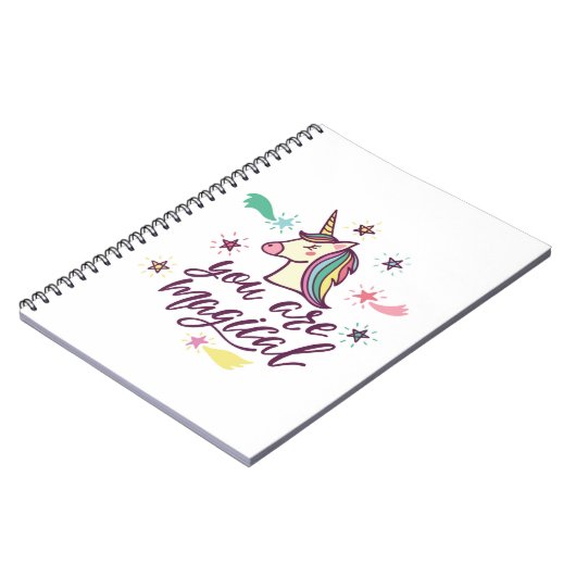 Sie sind magisch notizblock (Linke Seite)