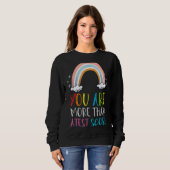 Sie sind mehr als ein Test-Score-Lehrer-Test Da Sweatshirt (Vorne ganz)