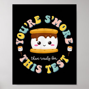 Sie sind mehr als ein Test Score Staat Test Day Te Poster