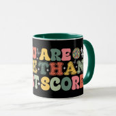 Sie sind mehr als ein Testergebnis Tasse (VorderseiteRechts)