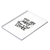 SIE SIND MEHR ALS EIN TESTKERN NOTIZBLOCK (Linke Seite)