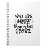 SIE SIND MEHR ALS EIN TESTKERN NOTIZBLOCK (Vorderseite)