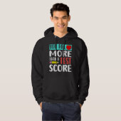 Sie sind mehr als ein Testlehrer-Testtag Hoodie (Vorne ganz)