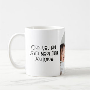 Sie sind mehr geliebt, als Sie das benutzerdefinie Kaffeetasse