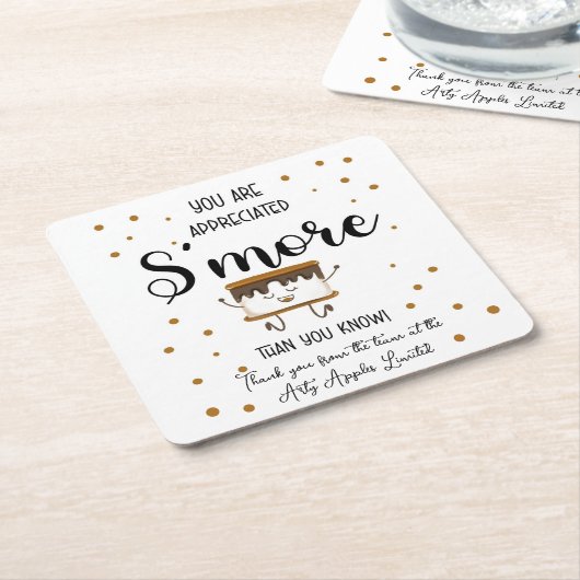 Sie sind mehr geschätzt, als Sie Flaschenope kenne Rechteckiger Pappuntersetzer (angewinkelt)