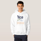 Sie sind meilenweit Sonne Hoodie (Vorne ganz)