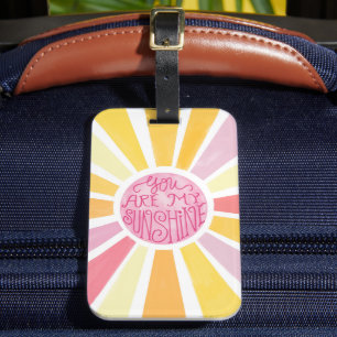 Sie sind mein Baby-Baby-Geschenk für Sonnenschein. Gepäckanhänger