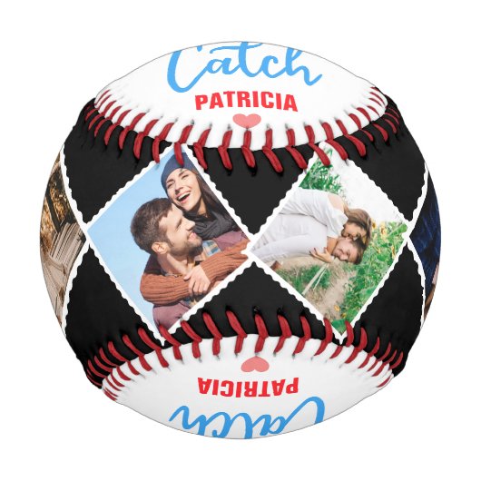 Sie sind mein bester Catch 4 Foto Mr. & Mrs. Baseball (Vorderseite)