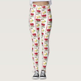 SIE SIND MEIN BESTES FREUND CHERRY LEGGINGS