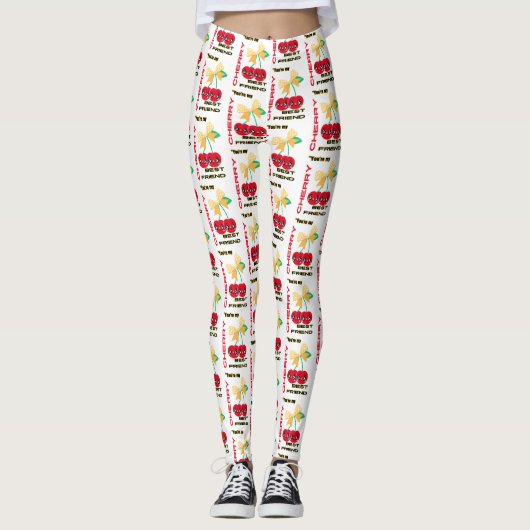 SIE SIND MEIN BESTES FREUND CHERRY LEGGINGS (Vorderseite)