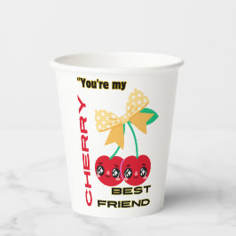 SIE SIND MEIN BESTES FREUND CHERRY PAPPBECHER