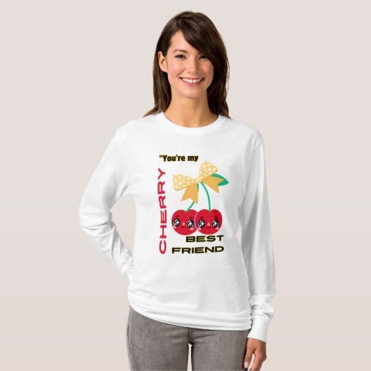 SIE SIND MEIN BESTES FREUND CHERRY T-Shirt (Vorne ganz)