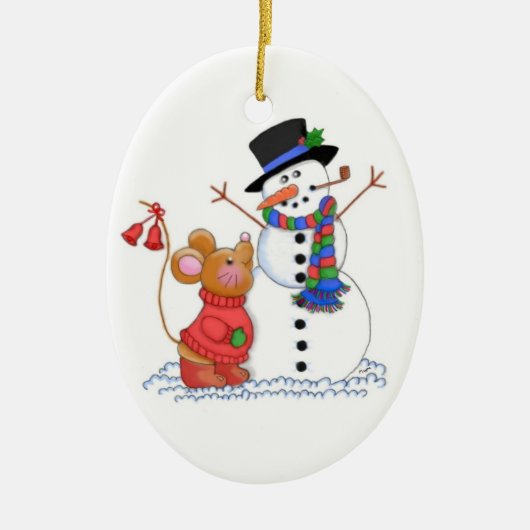 Sie sind mein Bestest Freund Keramikornament (Vorne)