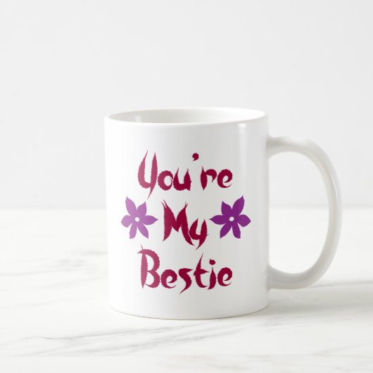 Sie sind mein Bestie Kaffeetasse (Rechts)
